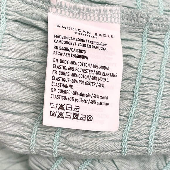 American Eagle Outfitters Smocked Tank Top - Picture 7 of 8